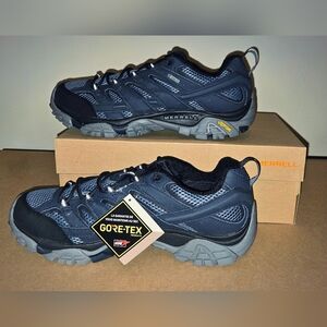 NEW Men's 10.5 Merrell Moab 2 GTX Gore-Tex Hiking Shoes. Waterproof. MSRP $160